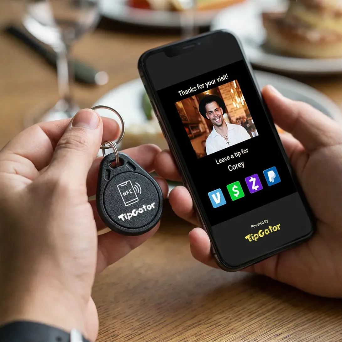 NFC scan using a cellphone